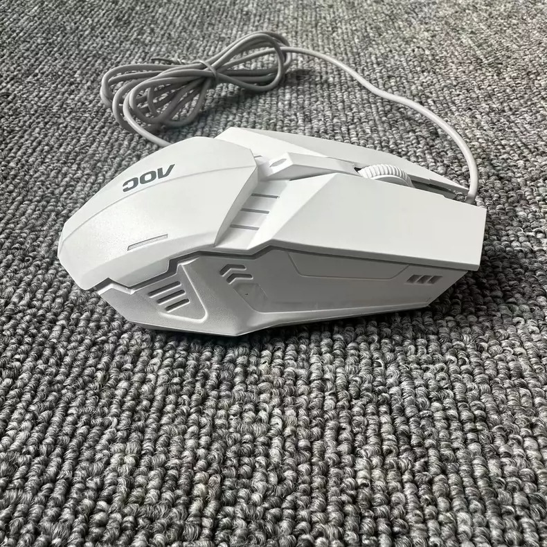 AOC MS120鼠标有线白色 6.8元  全新未拆封，原装正品！大量库存现货 VlP价！ 有量包邮！ 这款一箱100个！ 零售下单仅需5元运费即可！ 欢迎合作